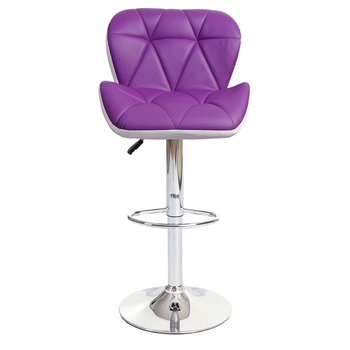 BARHOCKER Violett 2er-Set - Violett, Textil (44/106/49cm) - MCW