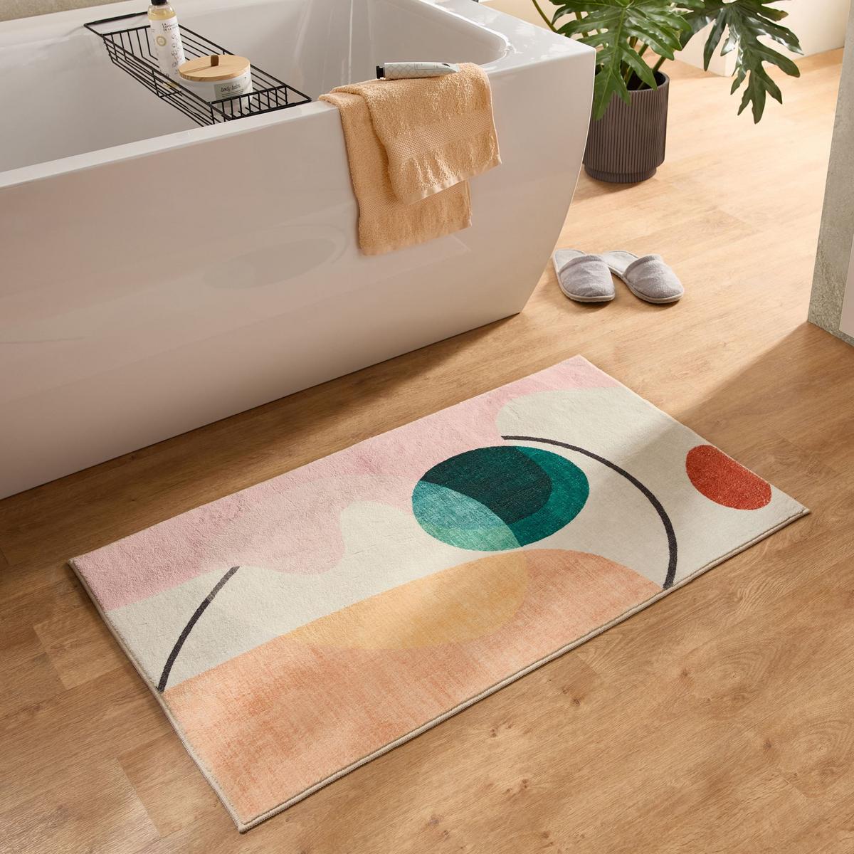 BADTEPPICH Ariella Bunt 60x100 cm - Multicolor, Textil (60/100cm) - Gino Falcone