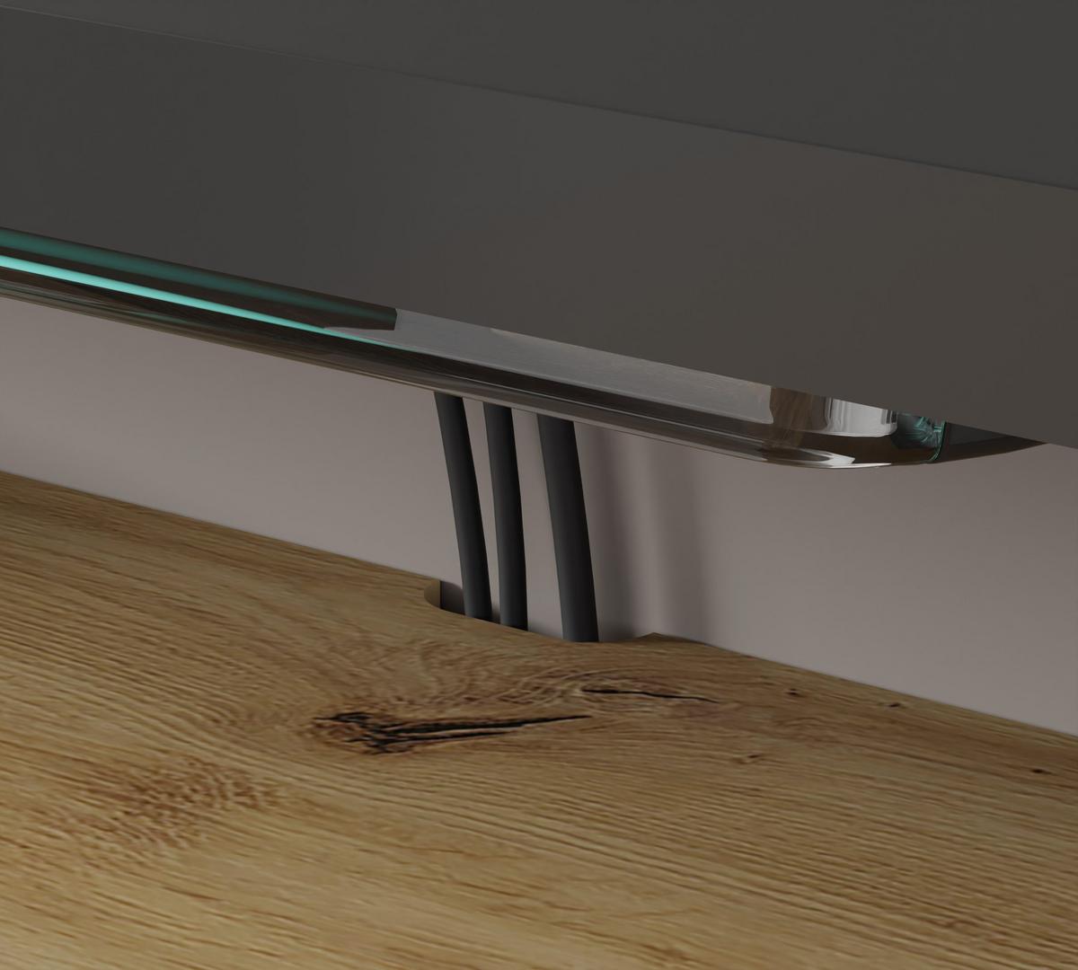 TV LOWBOARD Artisan Eiche 90/20/22 - Eiche Artisan, Holzwerkstoff (90/20/22cm) - RAUMHIRSCH FURNITURE