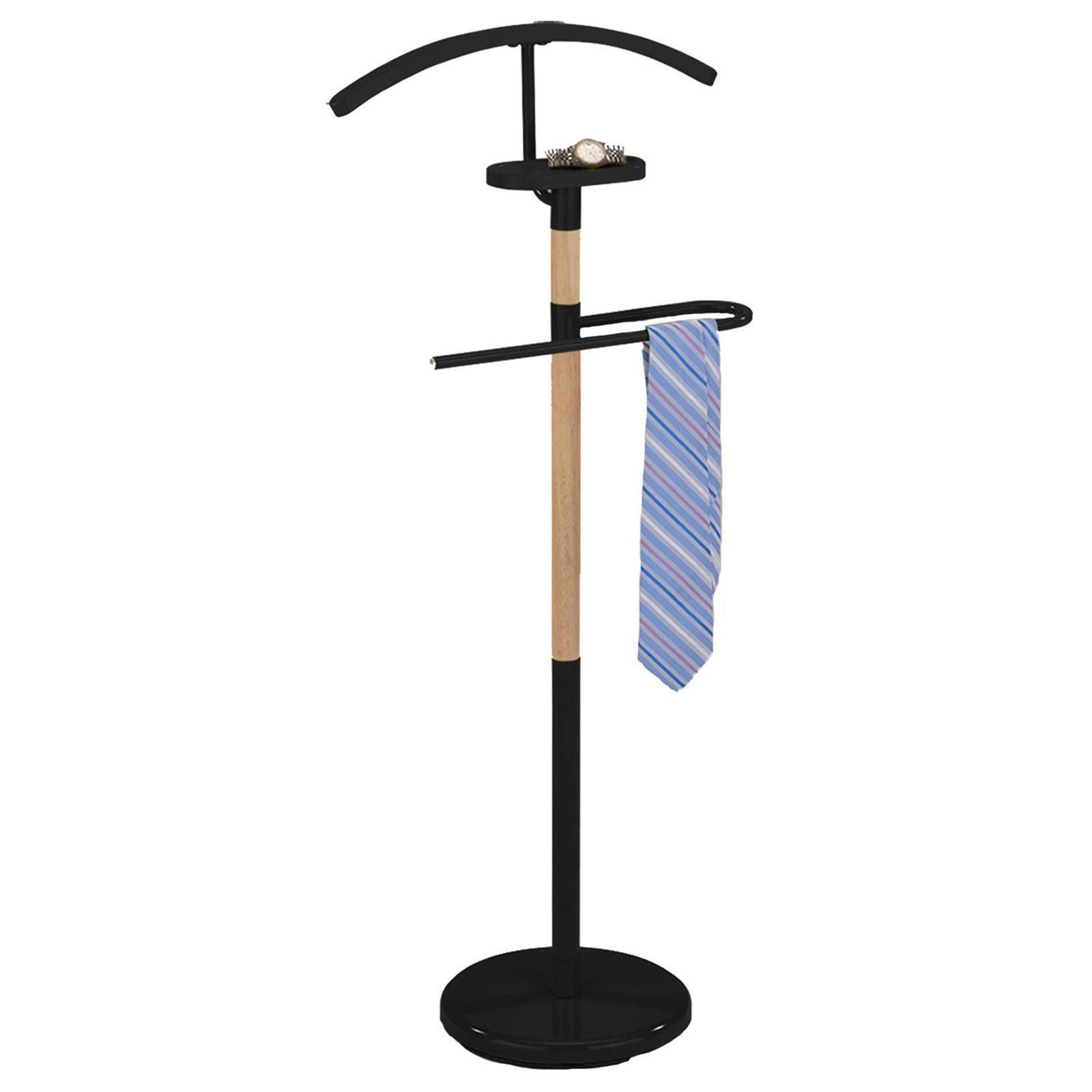 HERRENDIENER BODO schwarz - Schwarz, Metall (47/112/29cm) - IDIMEX