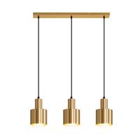 HÄNGELEUCHTE Dravf 65/12/143 cm - Goldfarben, Metall (65/12/143cm) - ZMH