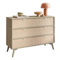 KOMMODE ALOE KSZ106 mit Schubladen Eukalyptus - Eukalyptusholzfarben, Holzwerkstoff (106/80/36cm) - Lookway
