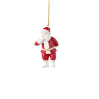 ORNAMENT SANTA 2026 Christmas Classics weiß-gold 4,3 x 5,7 x 11,1 cm - Goldfarben/Weiß, Keramik (5.7/11.1/4.3cm) - Villeroy & Boch