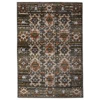 KURZFLORTEPPICH PERRAN, im Vintage-Stil, Grün, 120 x 160 cm - Grün, Textil (160/120cm) - KADIMA DESIGN