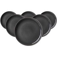 SPEISETELLER Toledo dunkelgrau ø 27,5 cm 6er Set - Dunkelgrau, Keramik (27.5cm) - Ritzenhoff Breker