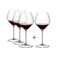 PINOT NOIR / NEBBIOLO WEINGLÄSER Veloce transparent 763 ml 4er Set - Transparent, Glas (0.763L) - Riedel
