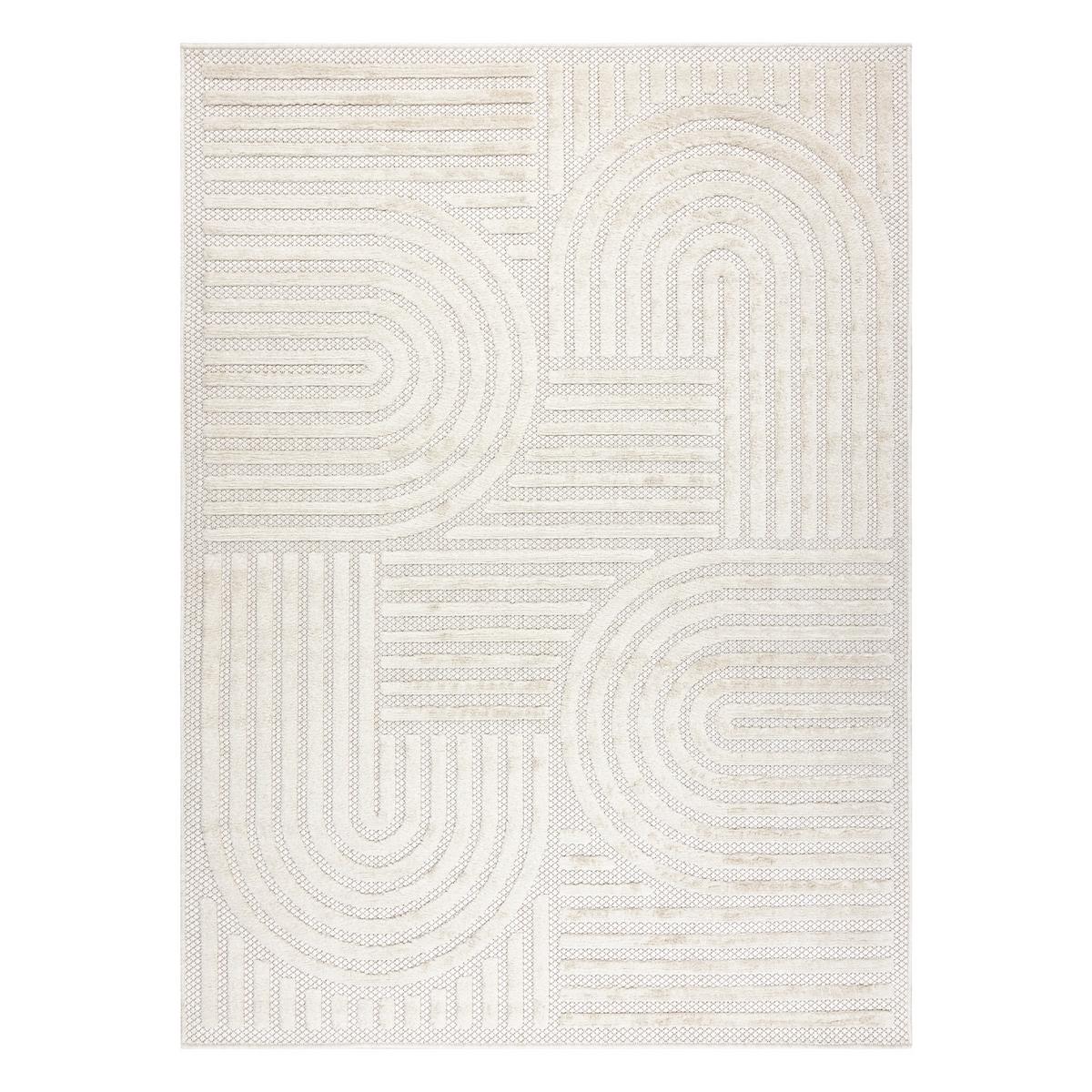 TEPPICH Santo 120/170 cm - Weiß, Textil (120/170cm) - rugsX