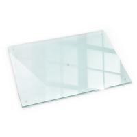 HERDABDECKPLATTE 80x52 cm Transparent - Transparent, Glas (80/0.4/52cm) - TULUP