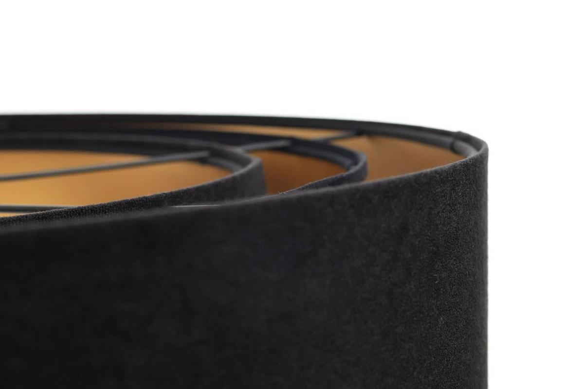 HÄNGELEUCHTE Schwarz 60/20 cm - Schwarz, Kunststoff (60/1/20cm) - ONZENO