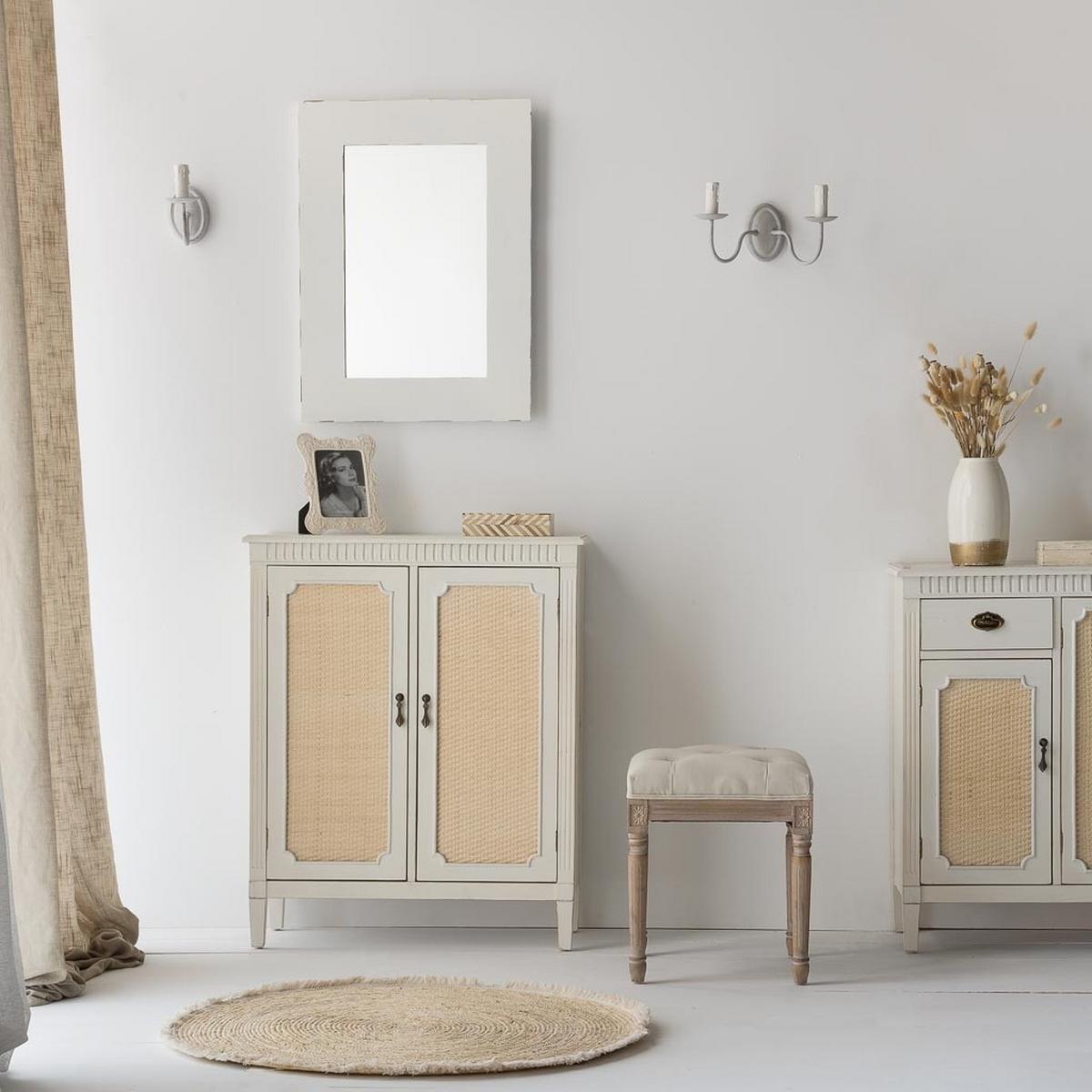 SIDEBOARD aus Holz 78x36x95 cm - Weiß, Holz (78/95/36cm) - Wanderlust