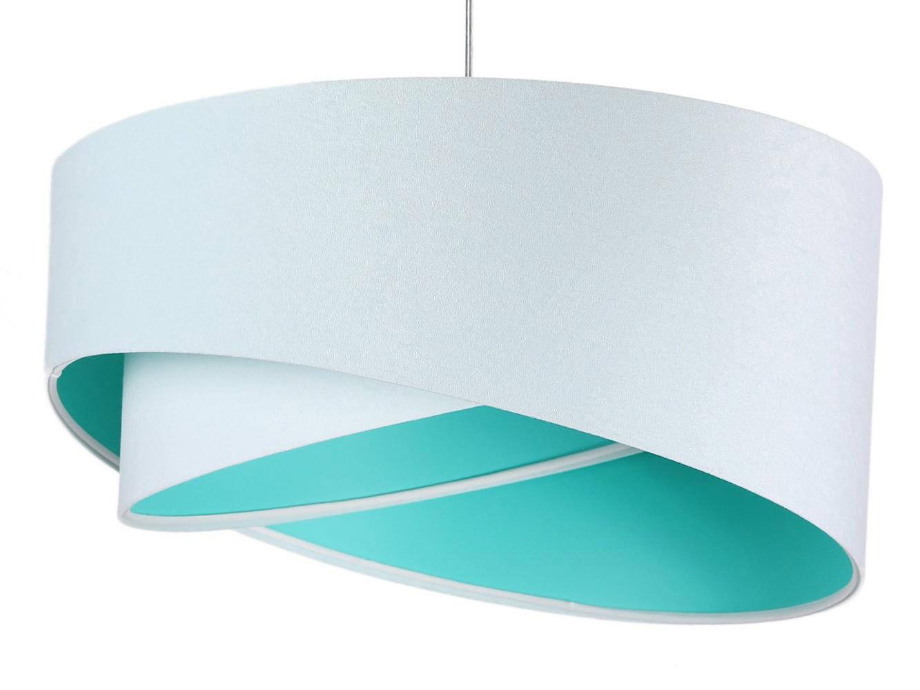 HÄNGELEUCHTE Türkis 50/23 cm - Türkis, Kunststoff (50/1/23cm) - ONZENO