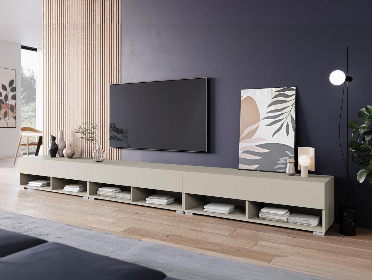 TV-LOWBOARD A300 - Kaschmir, Holzwerkstoff (300/32/33cm) - MIRJAN24