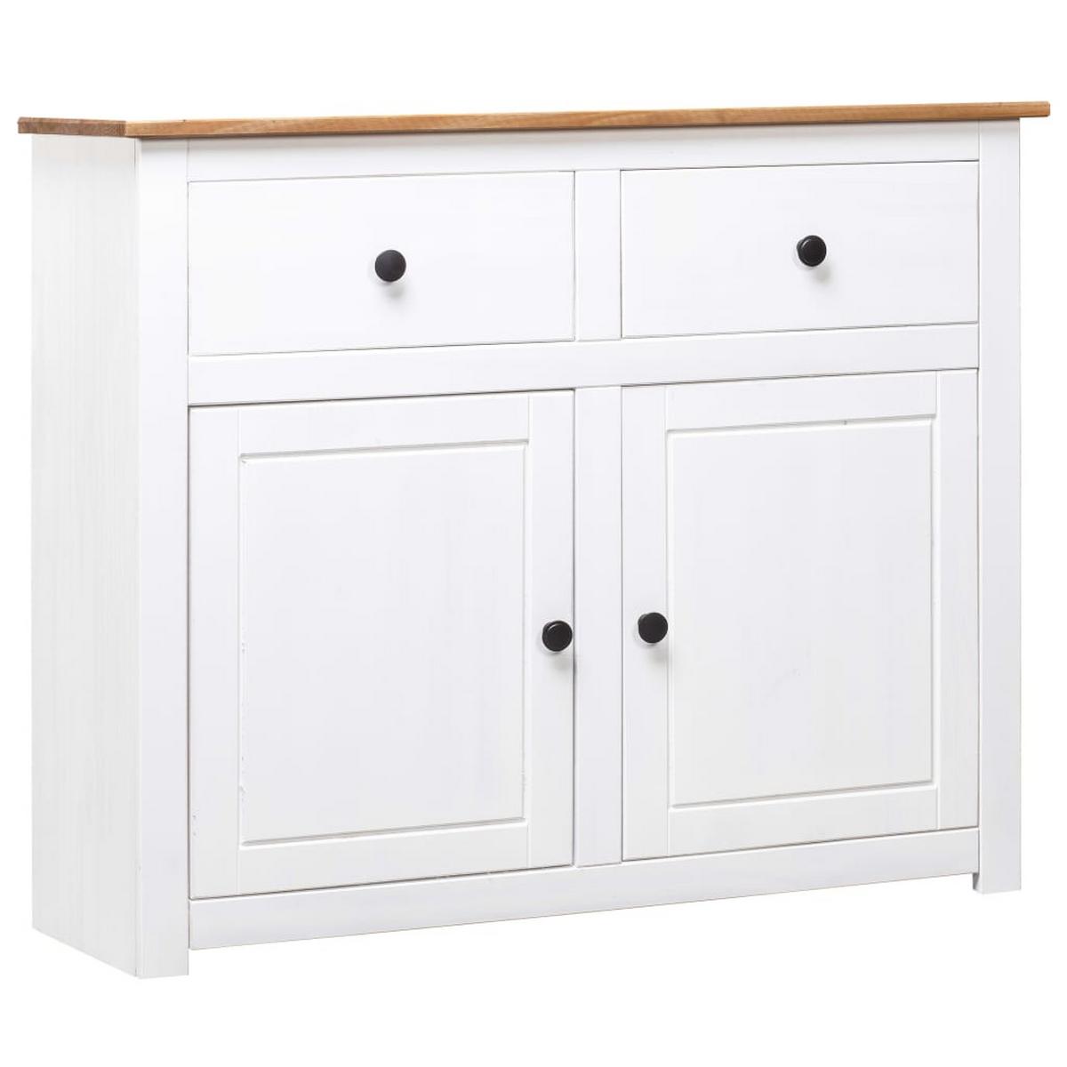 KOMMODE Torrez 80/40/93 cm - Weiß, Holzwerkstoff (80/93/40cm) - Nettlife