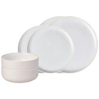 BASIC-SET Crafted Cotton 6-tlg. - Weiß, Keramik (2/2/2cm) - like.Villeroy & Boch