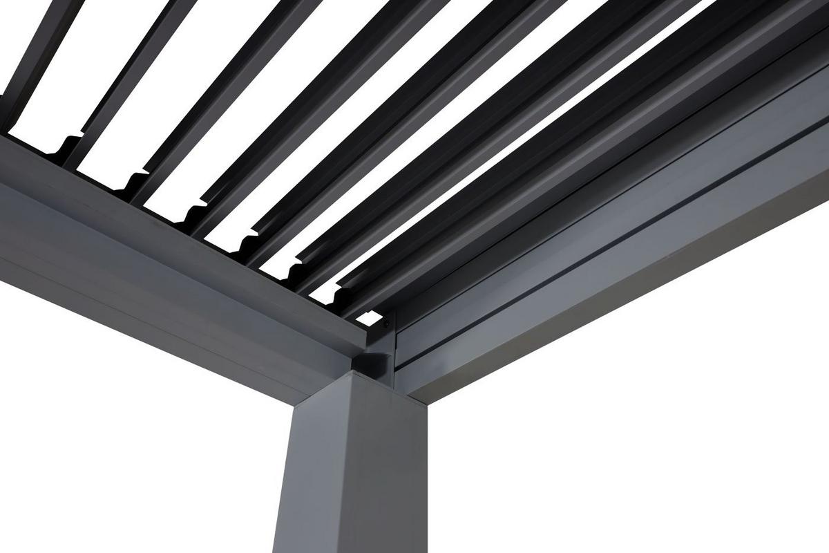 PERGOLA Anthrazit - Anthrazit, Metall (400/220/300cm) - MCW