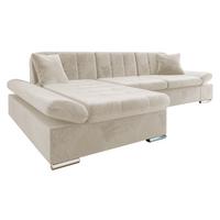 ECKSOFA Montana Premium, Seite: Links - Sandfarben, Holz/Textil (278/161cm) - MIRJAN24