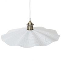 PENDELLEUCHTE Phils 40/40/127 cm - Weiß, Metall (40/40/127cm) - Beliani