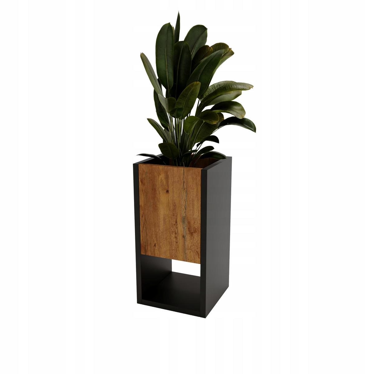 BLUMENKASTEN - Nussbaumfarben, Holzwerkstoff (22.6/45/22.62cm) - RAUMHIRSCH FURNITURE