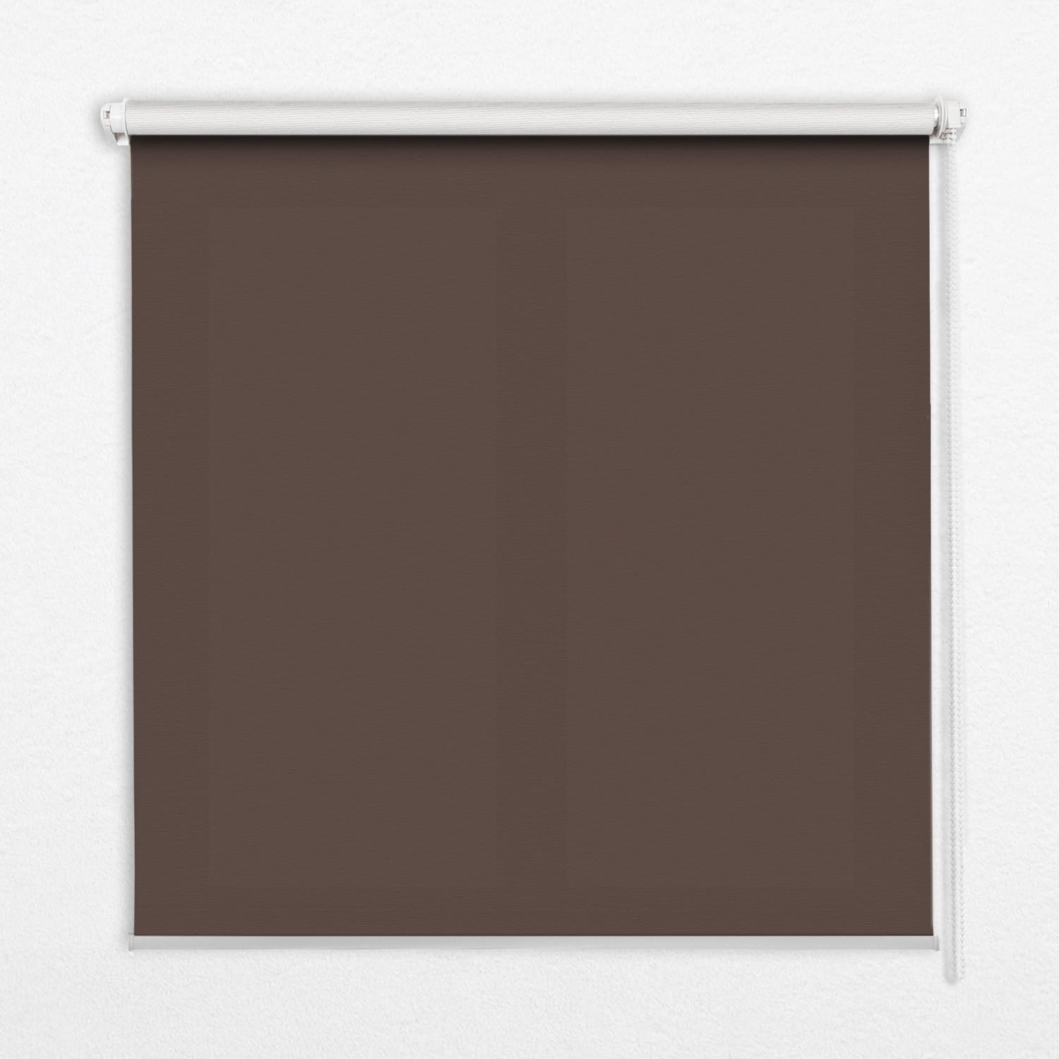 INNENROLLO - Fensterrollo - Rollo - 80x140 cm - Braun - Braun, Kunststoff (80/140/0.5cm) - TULUP