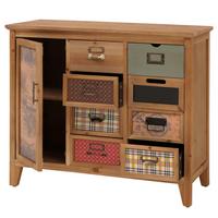 APOTHEKERKOMMODE Braun - Braun, Holz (91/80/40cm) - MCW