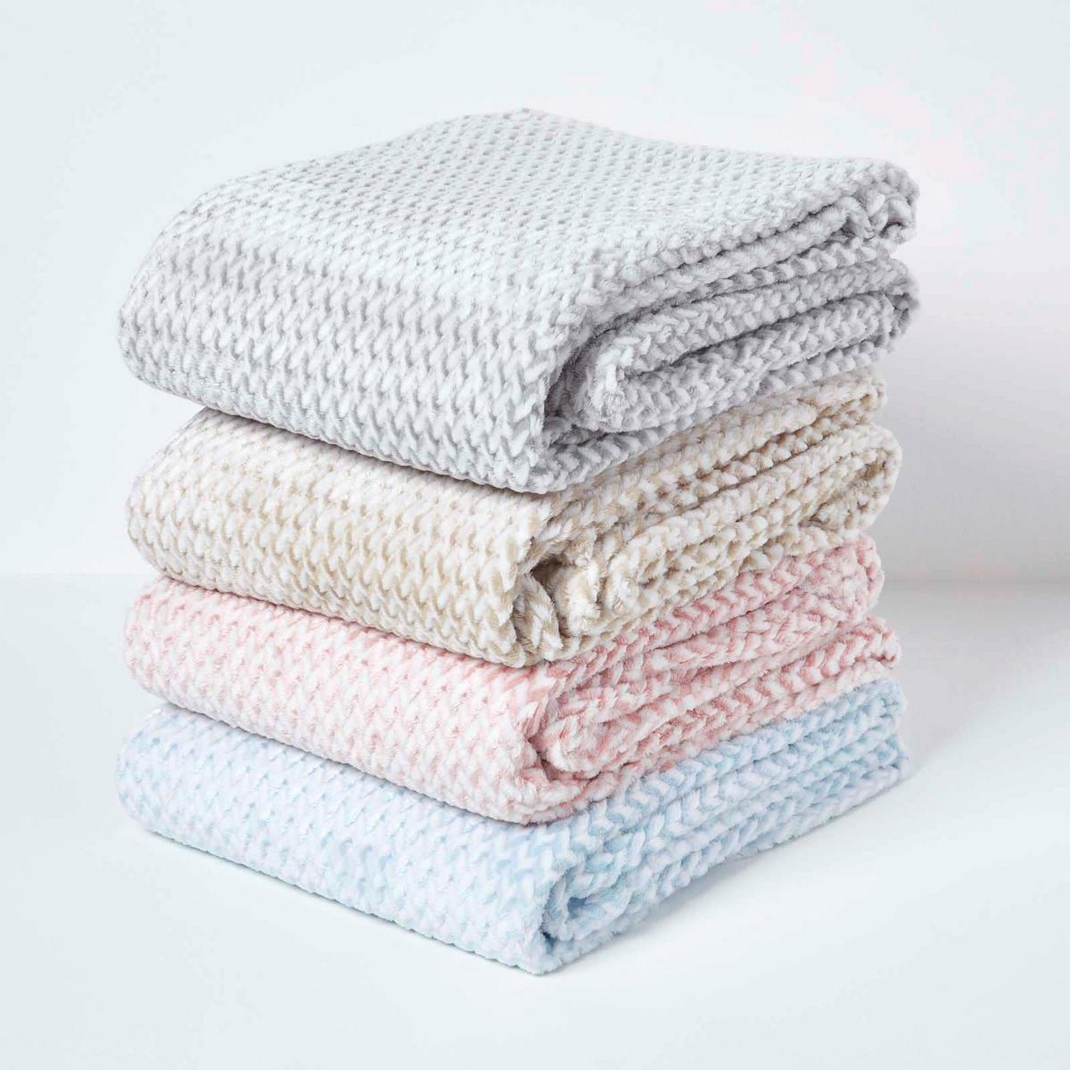 SAMT-WOHNDECKE Mora 160/200 cm, Jacquard - Rosa, Textil (160/200cm) - Homescapes