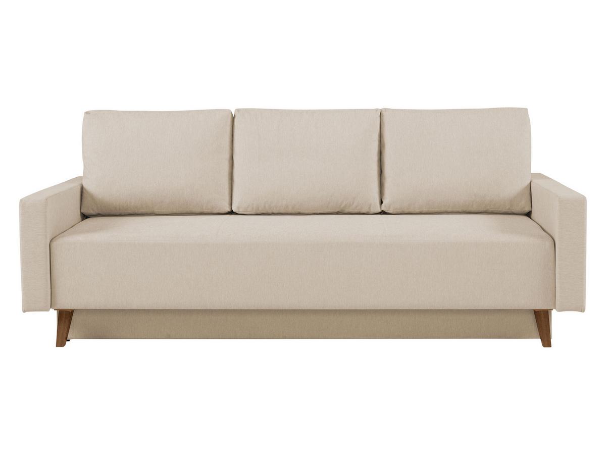 SCHLAFSOFA Oviedo - Naturfarben, Holz/Kunststoff (215/86/95cm) - MIRJAN24