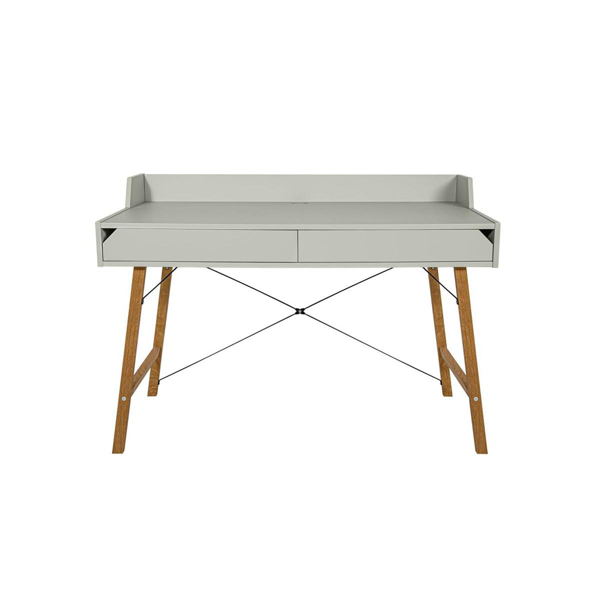 SCHREIBTISCH Lotta Grün - Grün, Holzwerkstoff (60/120/86cm) - Petits-meubles
