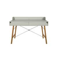 SCHREIBTISCH Lotta Grün - Grün, Holzwerkstoff (60/120/86cm) - Petits-meubles