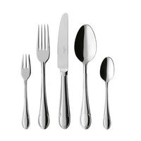 TAFELBESTECK Mademoiselle silber 30-tlg. - Silberfarben, Metall - Villeroy & Boch