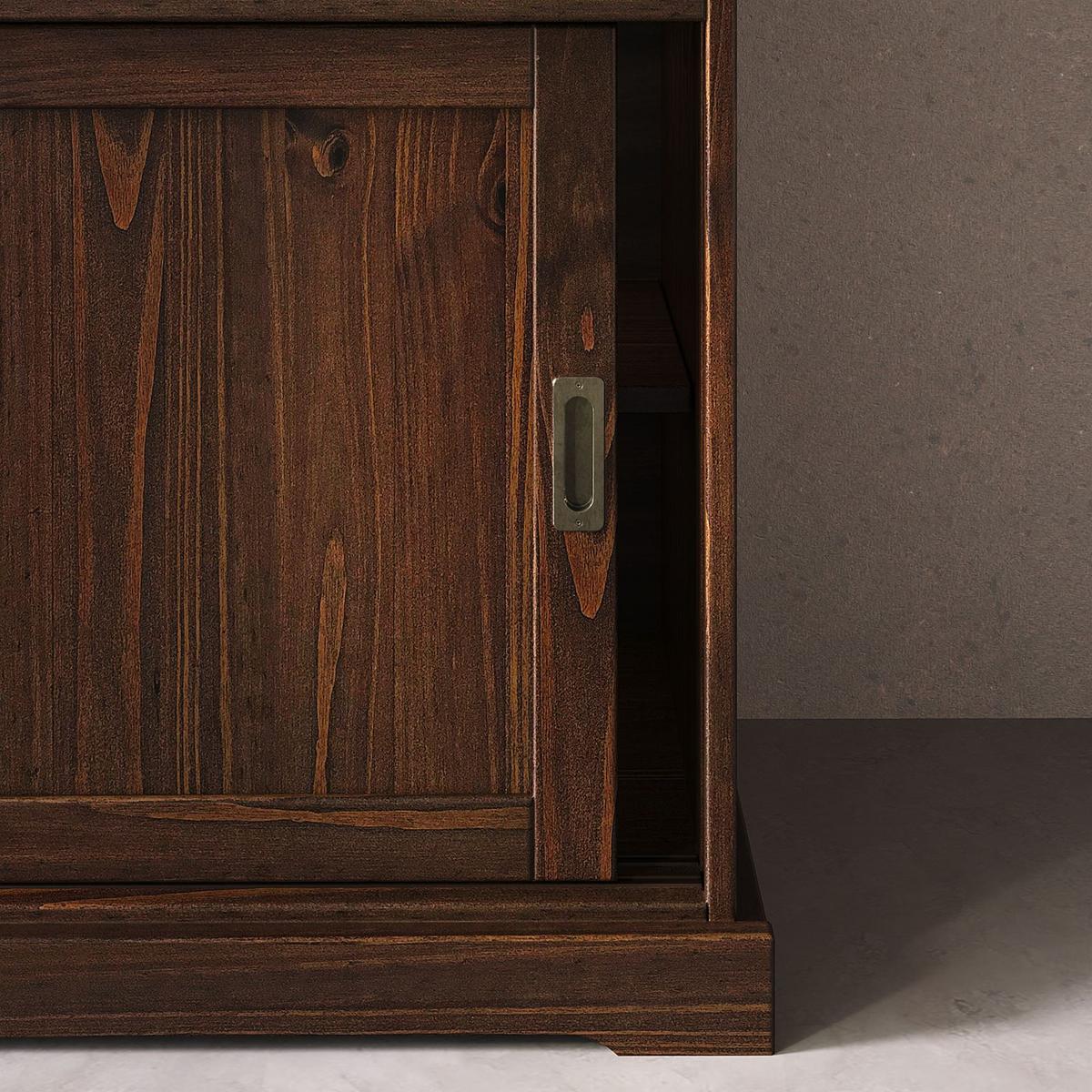 KOMMODE SAVONA nussbaum - Nussbaumfarben, Holz (110/84/46cm) - IDIMEX