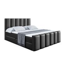 BOXBETT BOXI1-Z - 140x200 cm - H4 - Schwarz Hochglanz - Schwarz Hochglanz, Holzwerkstoff (140/200cm) - ALTDECOR
