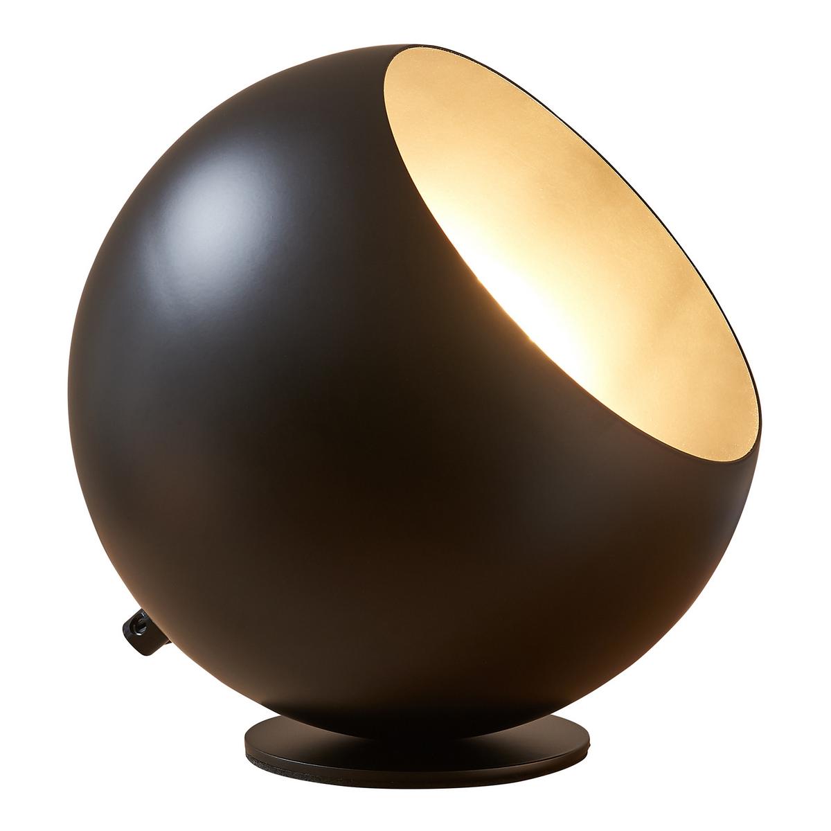 TISCHLEUCHTE Lukkodso - Schwarz, Metall (20/20/20cm) - lux.pro