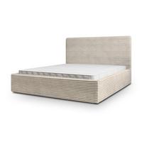 POLSTERBETT MIRETTI 180x200 cm mit Bettkästen - Creme - Creme, Holz (180/200cm) - MASSENO