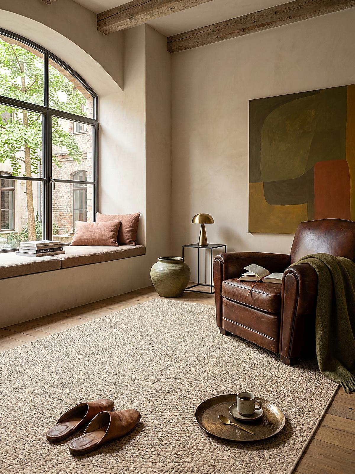 FLACHWEBTEPPICH Berber CORDEV Polypropylen Natur 160 x 230 cm - Beige, Textil (160/230cm) - KADIMA DESIGN