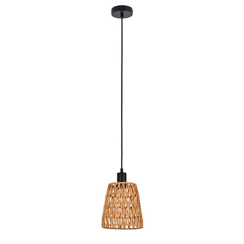 PENDELLEUCHTE AUGSBURG Ⅲ 18/10/120 cm - Schwarz, Metall (18/10/120cm) - Nettlife