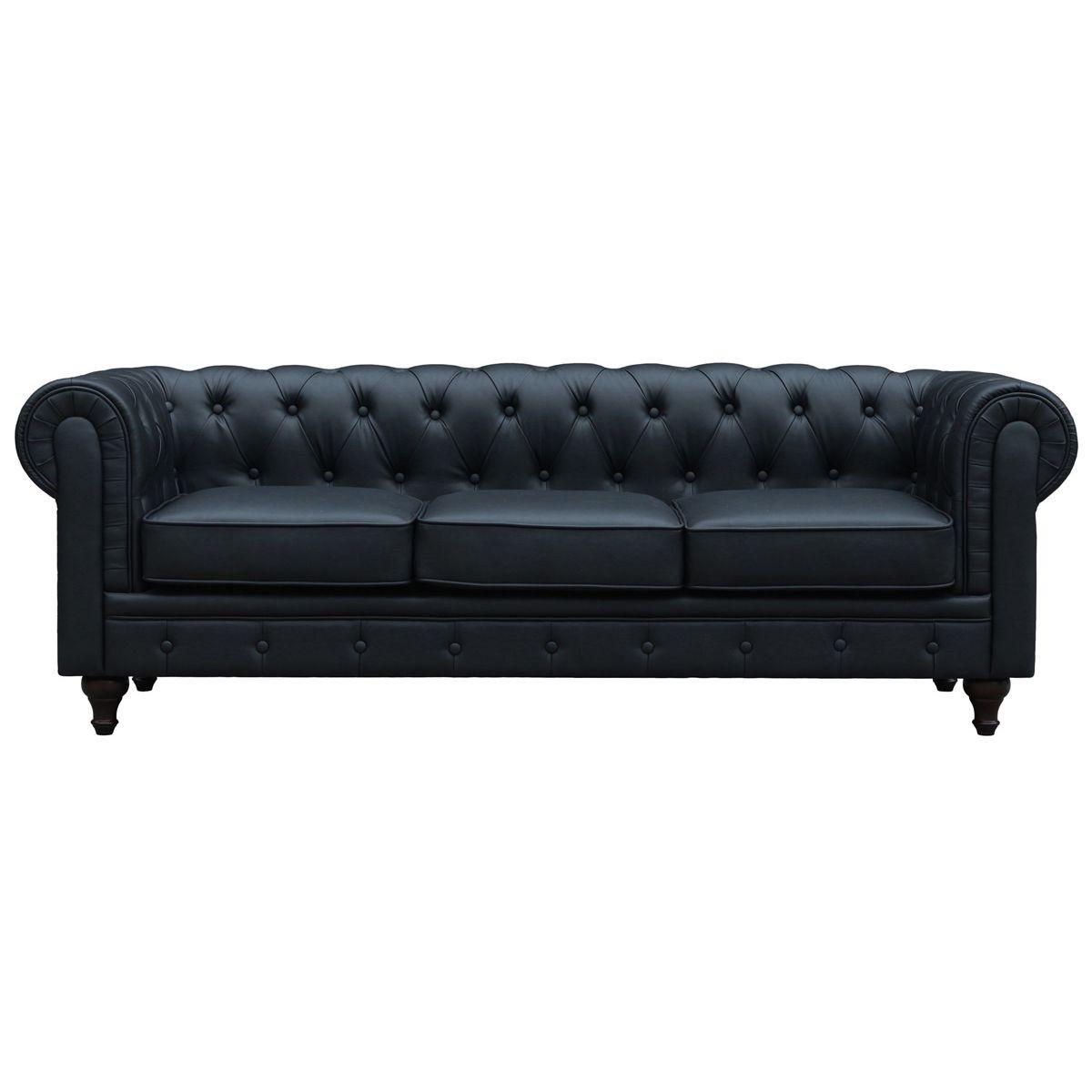 EINZELSOFA aliza Schwarz - Schwarz, Textil (82/70/208cm) - Habitat Garten
