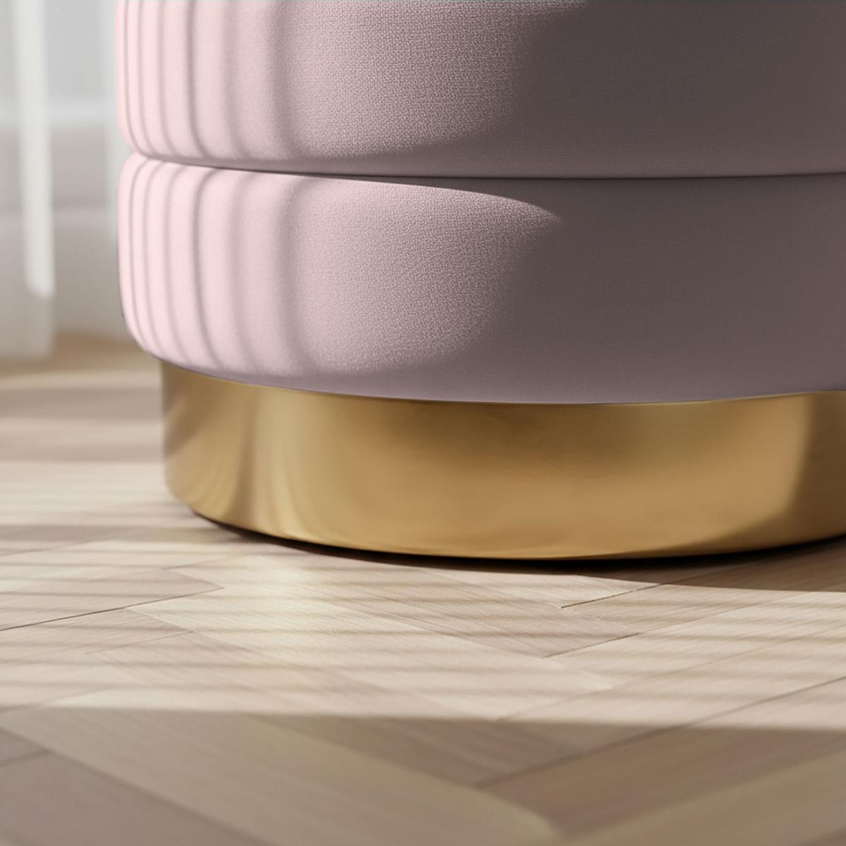POLSTERBANK mi Stauraum Rosa - Rosa, Textil (80/42/42cm) - RAUMHIRSCH FURNITURE