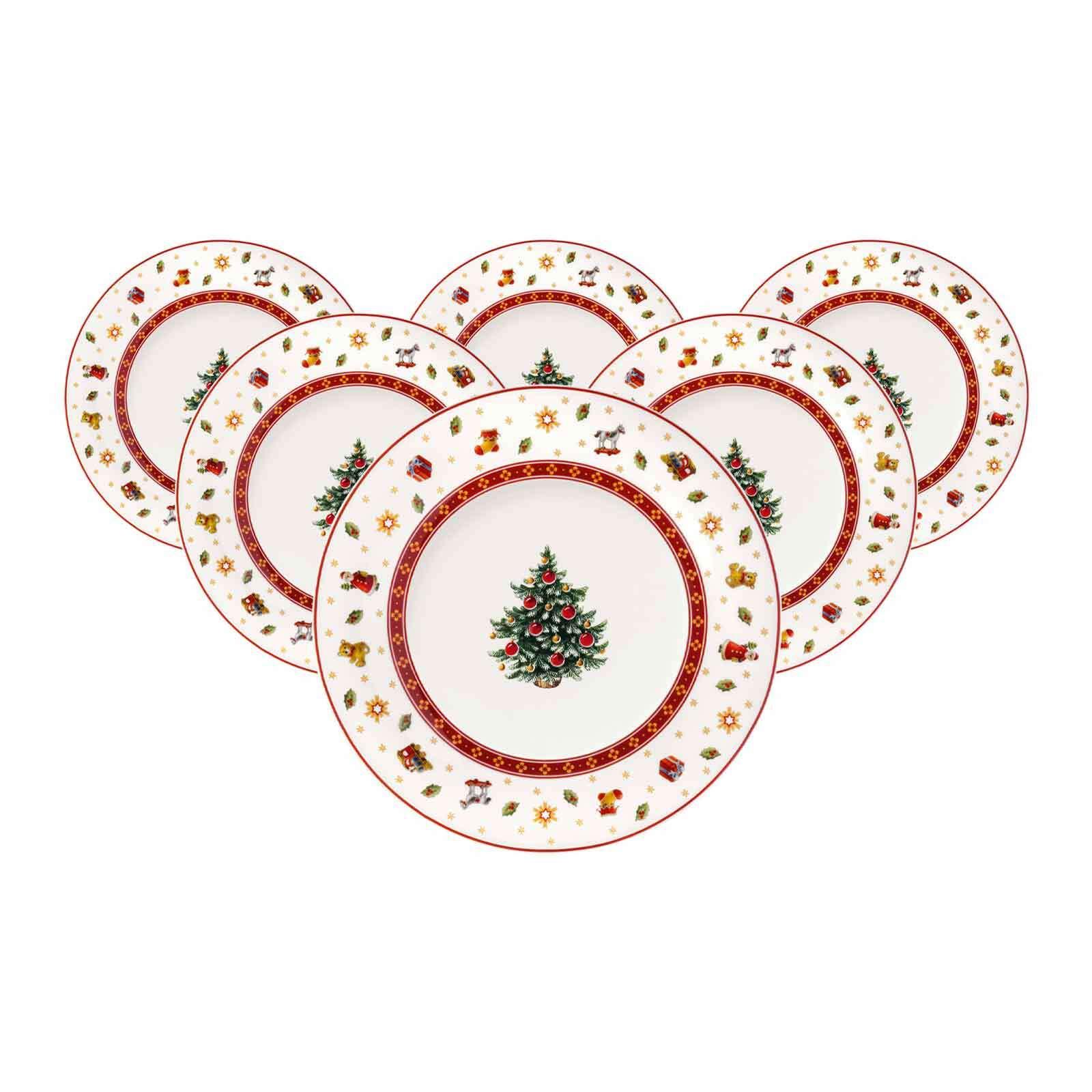 FRÜHSTÜCKSTELLER Toy's Delight weiß ø 21,5 cm 6er Set - Weiß, Keramik (21.5cm) - Villeroy & Boch