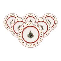 FRÜHSTÜCKSTELLER Toy's Delight weiß ø 21,5 cm 6er Set - Weiß, Keramik (21.5cm) - Villeroy & Boch
