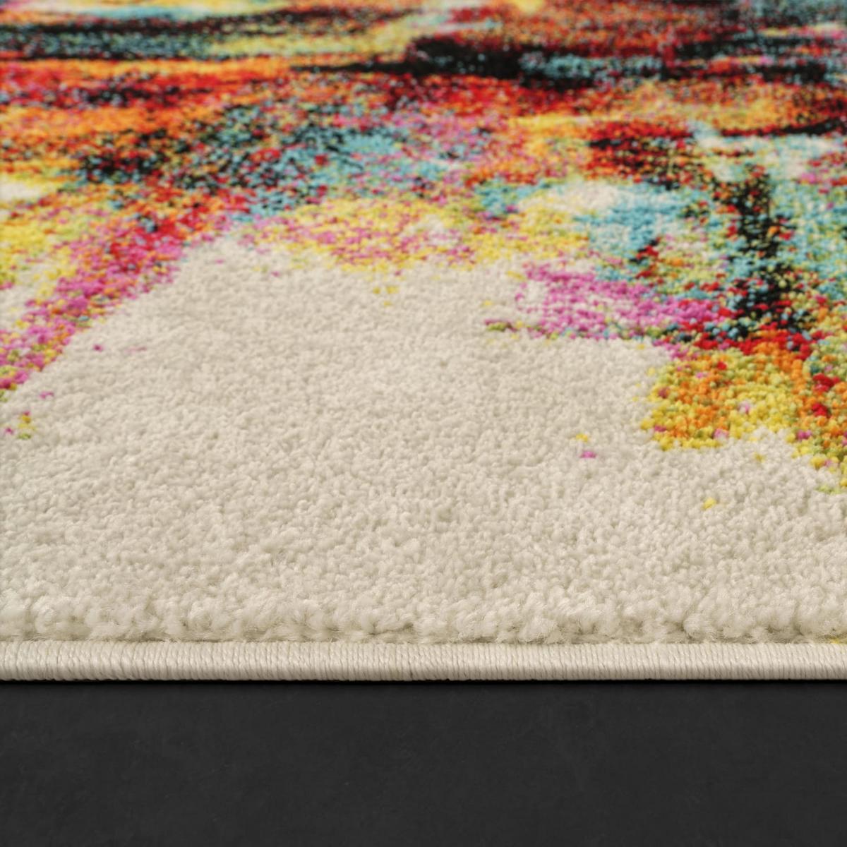 KURZFLORTEPPICH, abstrakt, aus Polypropylen, Florhöhe 12 mm, Mehrfarbig, 200 x 290 cm - Multicolor, Textil (290/200cm) - KADIMA DESIGN
