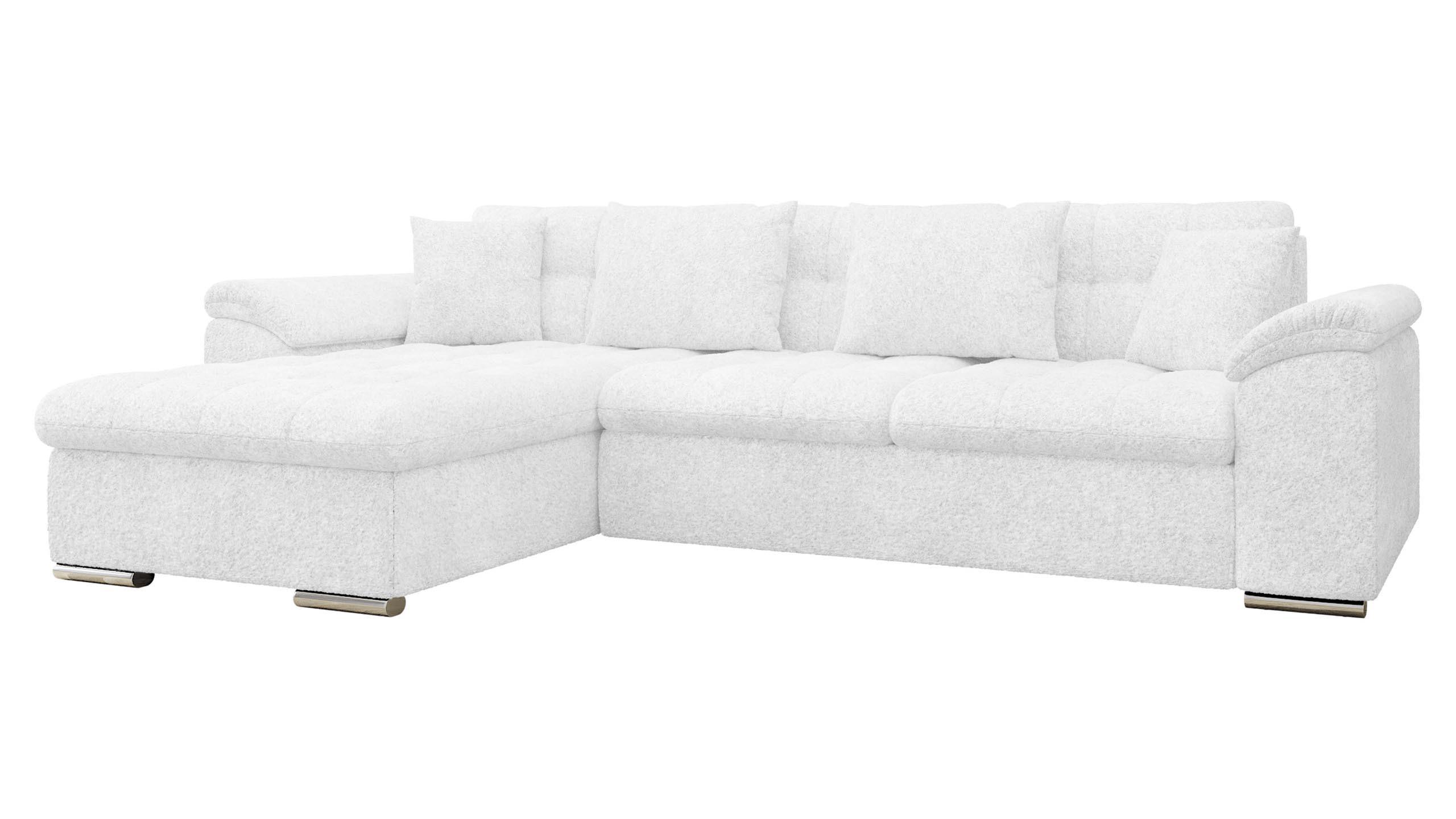 ECKSOFA Diana, Seite: Links - Champagner, Holz/Textil (280/160cm) - MIRJAN24