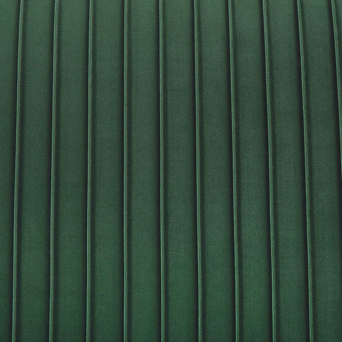 BANK Grün Paterson - Goldfarben/Grün, Textil (118/42/40cm) - Beliani