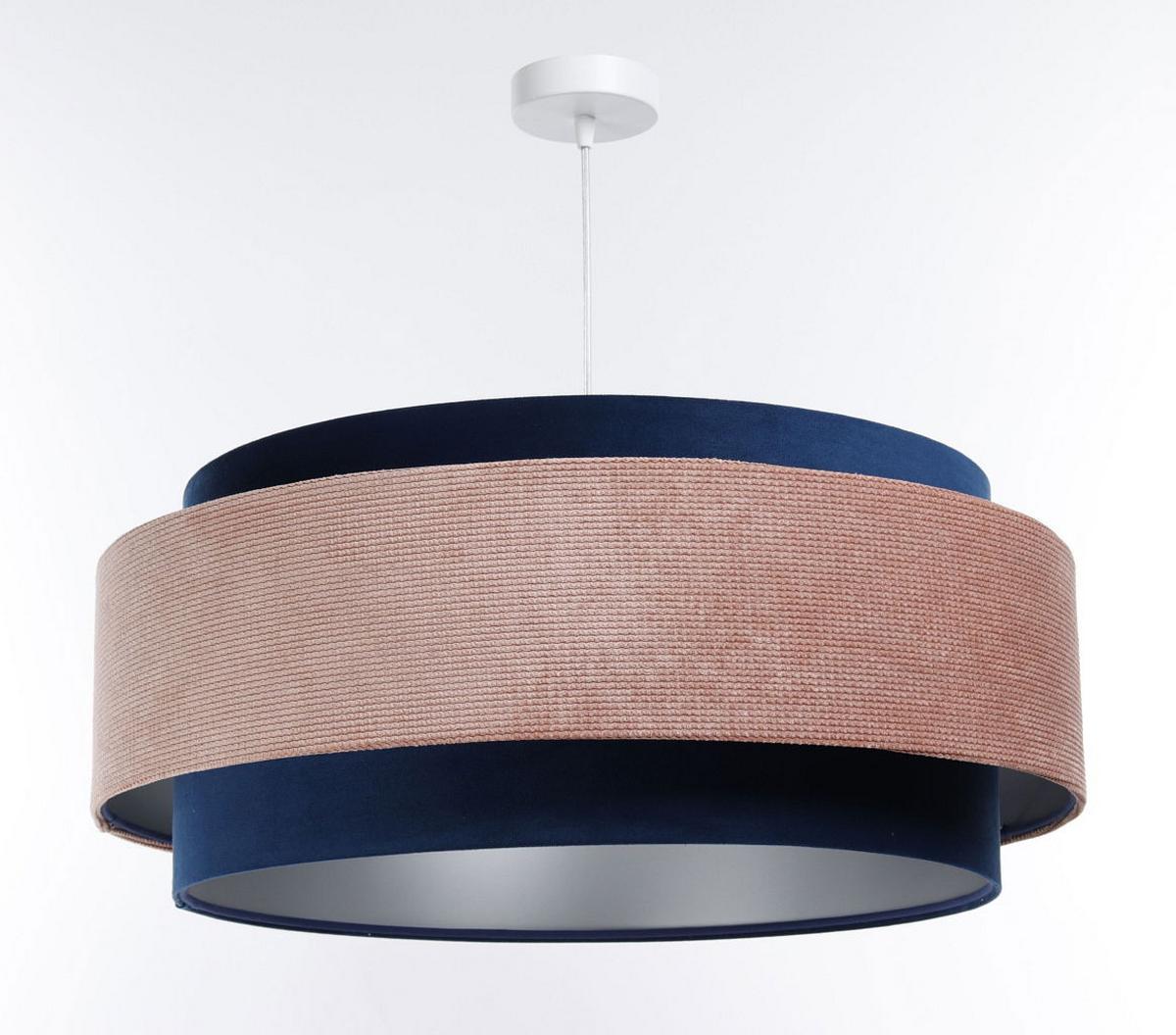 HÄNGELEUCHTE Blau 60/25 cm - Blau, Kunststoff (60/1.9/25cm) - ONZENO