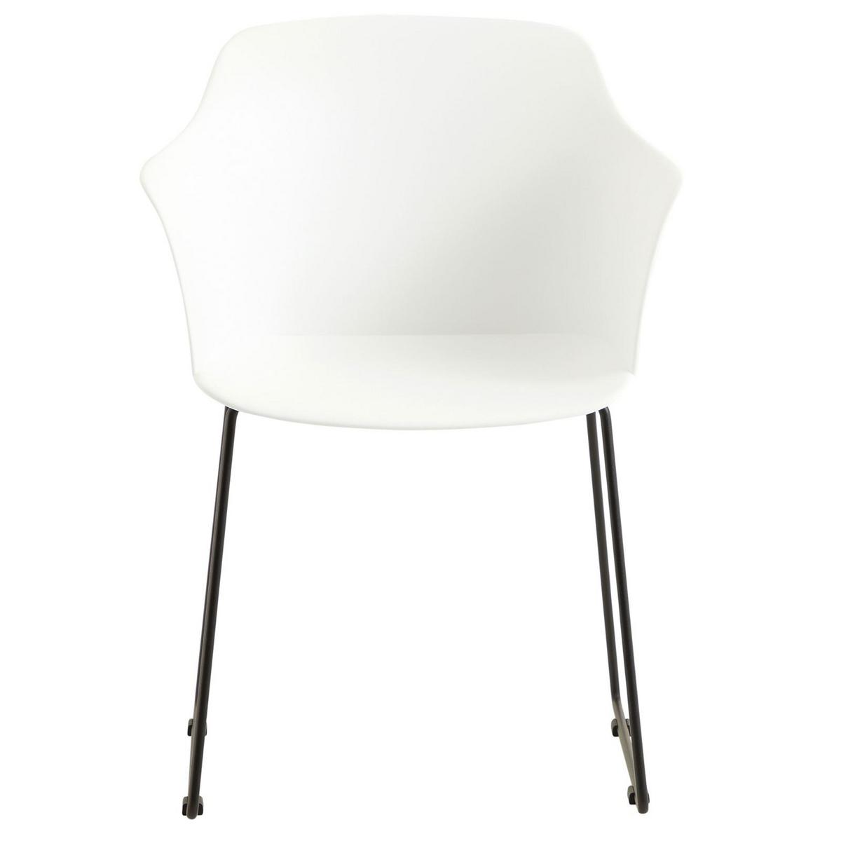 GARTENSTÜHLE FORO 4ER-SET - Weiß, Textil (58/82/52cm) - IDIMEX