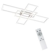 LED-DECKENLEUCHTE Lauren 99/70/7 cm - Weiß, Metall (99/70/7cm) - Nettlife