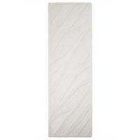 TEPPICH aus Wolle CARVE in Weiß, abstrakt, Florhöhe 14 mm, 80 x 230 cm - Beige, Textil (230/80cm) - KADIMA DESIGN