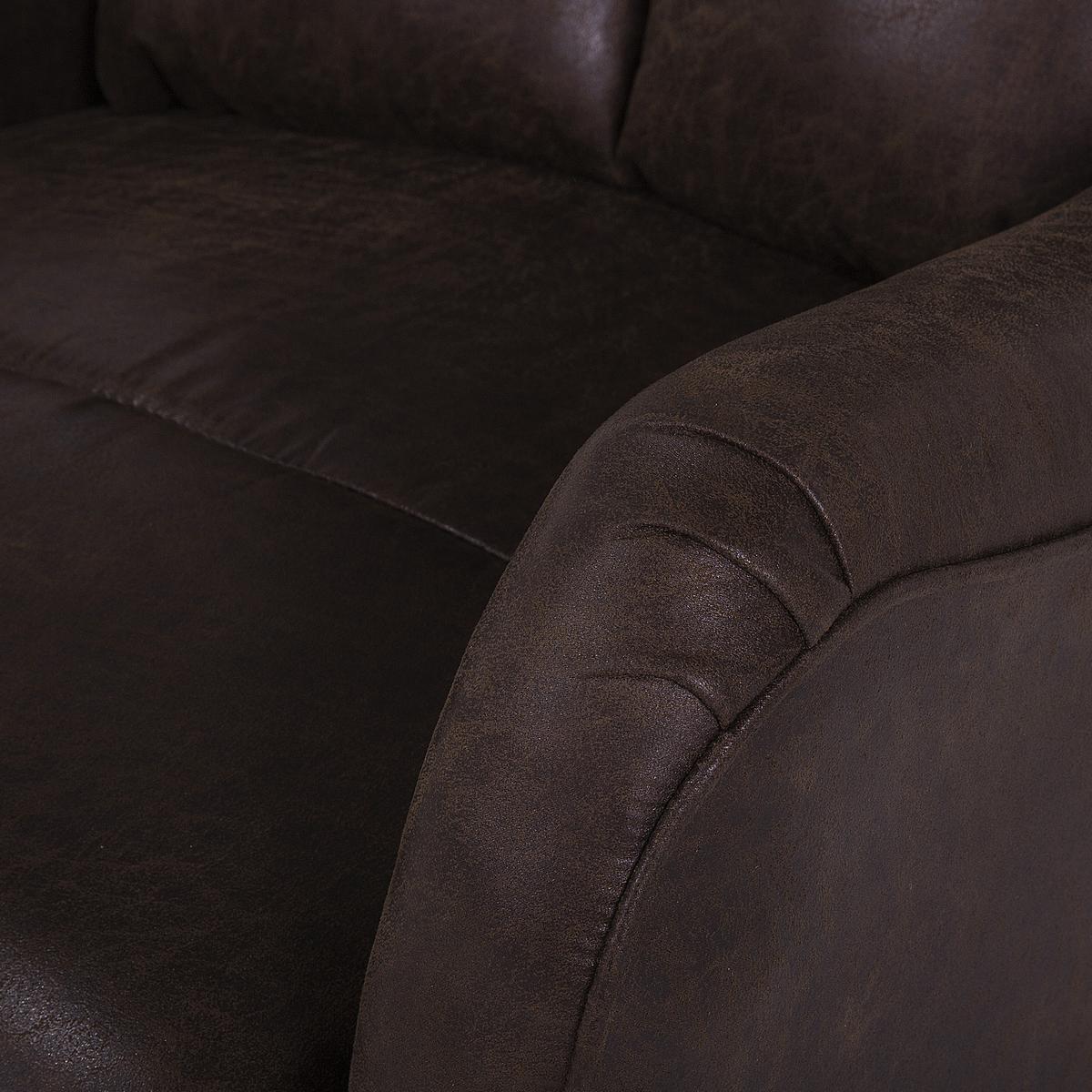SESSEL Kunstleder Braun Royston - Braun, Holz/Textil (68/108/73cm) - Beliani