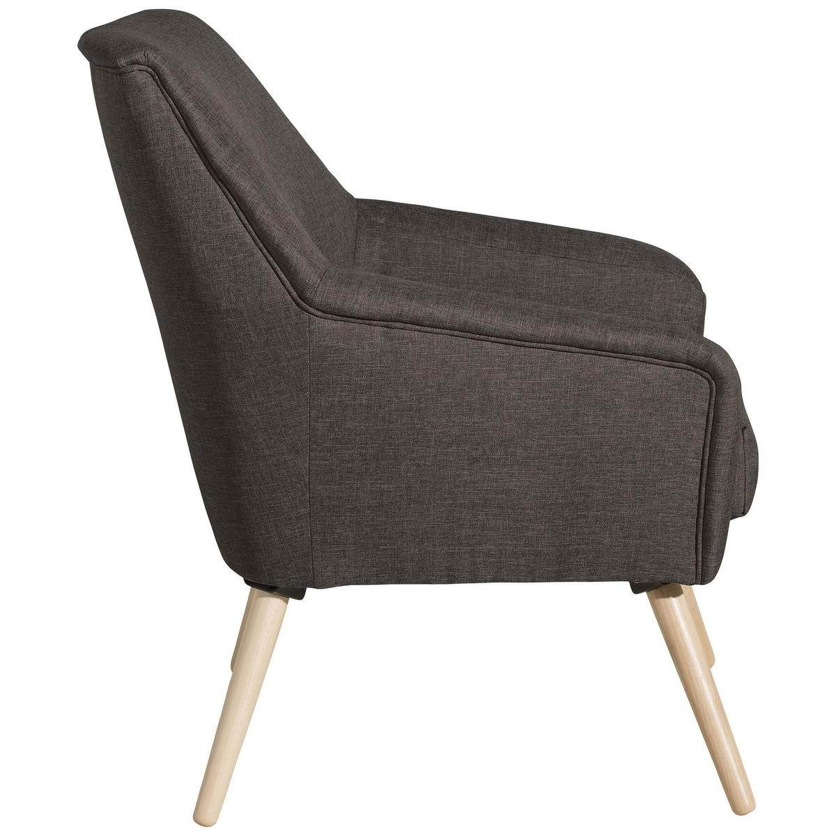 SESSEL Kachka Bezug Flachgewebe Buche natur / braun - Braun, Kunststoff (67/81/71cm) - 58aufmkessel