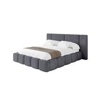 POLSTERBETT mit Bettkasten und Lattenrost, Bett mit Matratze H3/H4 - NILO 200x200 Dunkelgrau - Dunkelgrau, Holzwerkstoff/Textil (200/200cm) - ALTDECOR