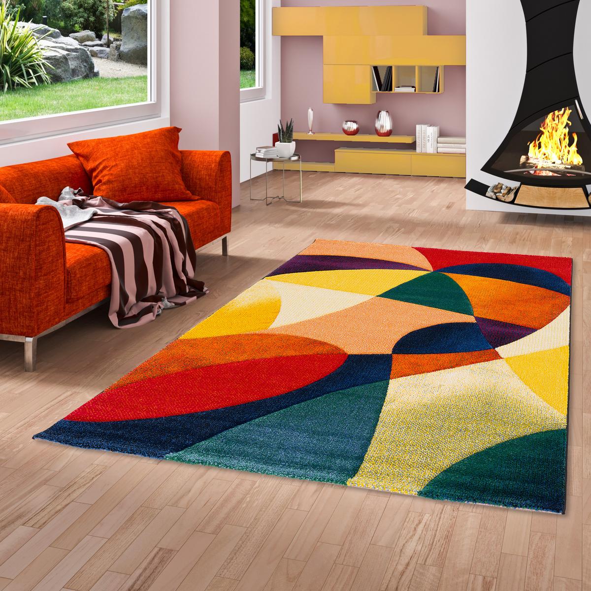 DESIGNER TEPPICH MAUI MODERN - Multicolor, Textil (80/150cm) - Pergamon